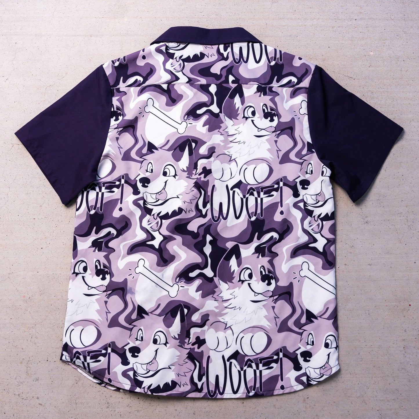 WOOF! BUTTON UP